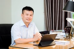 Anh Phạm Hồng Điệp, Chủ tịch Hội đồng quản trị kiêm Tổng Giám đốc Công ty Cổ phần SHINEC, chủ nhân của dự án khu dân cư xanh, khu công nghiệp xanh tại Hải Phòng. (Nguồn: TTXVN phát)