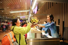 Việc nâng cao chất lượng các dịch vụ mặt đất tại các sân bay cũng cần có sự lưu tâm. (Nguồn: TTXVN)