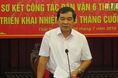 Trao quyết định của Ban Bí thư chuẩn y Phó Bí thư Tỉnh ủy Thái Bình