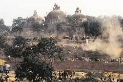 Ngôi đền Babri - thường xuyên chứng kiến các cuộc xung đột bạo lực giữa người Hindu và người Hồi giáo. (Nguồn: Express)