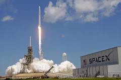 Một vụ phóng tên lửa của Space X. (Nguồn: gizmodo.com.au)