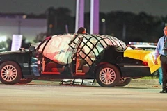 Hiện trường vụ đấu súng ở Coral Gables, bang Florida, Mỹ, ngày 5/12/2019. (Nguồn: Miami Herald/ TTXVN)