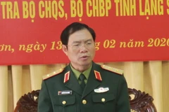 Trung tướng Nguyễn Tân Cương. (Ảnh: Quang Duy/TTXVN)