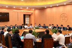 Quang cảnh cuộc họp. (Ảnh: Doãn Tấn/TTXVN)