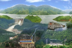 Công trình Thủy điện A Vương. (Ảnh: HNX)