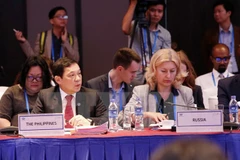 Đại biểu các nền kinh tế APEC dự hội nghị. (Ảnh: Văn Điệp/TTXVN)