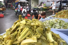 Dưa, cà, tương, kiệu… những món “gia vị” đặc biệt được truyền trong dân gian từ đời này sang đời khác. (Ảnh: PV/Vietnam+)