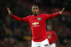 Ighalo tiếp tục thi đấu chói sáng trên hàng công của MU. (Ảnh: Facebook)