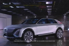 Lyriq, mẫu xe đầu tiên chạy hoàn toàn bằng điện của Cadillac. (Ảnh: Cadillac)