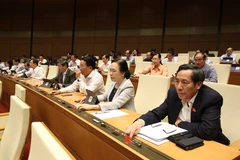 Phiên họp của Quốc hội. (Ảnh: TTXVN)