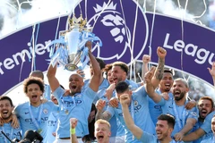 Manchester City đã bị cấm thi đấu cúp C1 trong hai mùa giải. (Ảnh: Reuters)