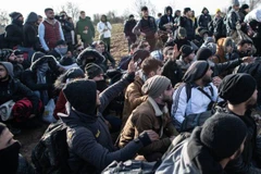Người tị nạn tập trung tại biên giới Hy Lạp-Thổ Nhĩ Kỳ