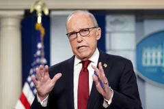 Cố vấn kinh tế Nhà Trắng Larry Kudlow. (Ảnh: Reuters)