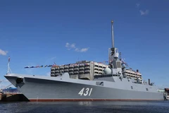 Tàu khu trục Đô đốc Kasatonov. (Ảnh: Tass)