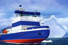 Tàu phá băng Arktika. (Ảnh: Wikipedia)