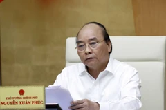 Thủ tướng Nguyễn Xuân Phúc phát biểu chỉ đạo. (Ảnh: TTXVN)