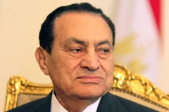 Cựu Tổng thống Ai Cập Hosni Mubarak. (Ảnh: Sky News)