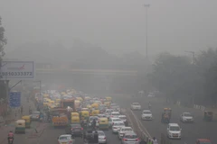 New Delhi chìm trong khói mù. (Ảnh: USA Today)