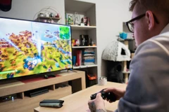 Mảng trò chơi điện tử của Sony đạt nhiều thành công trong mùa dịch COVID-19. (Ảnh: AFP)