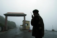 Binh sỹ Ấn Độ tại khu vực biên giới với Trung Quốc. (Ảnh: AFP/Getty)