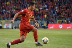 Eden Hazard luôn đóng vai trò thủ lĩnh tại đội tuyển Bỉ. (Ảnh: Getty)