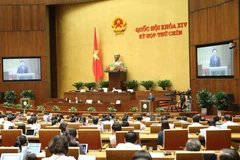 Phiên họp của Quốc hội. (Ảnh: TTXVN)