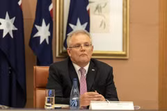 Thủ tướng Australia Scott Morrison. (Ảnh: AFP/TTXVN)