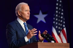 Ứng cử viên đảng Dân chủ Joe Biden. (Ảnh: AFP/TTXVN)