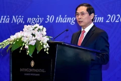 Thứ trưởng Thường trực Bộ Ngoại giao Bùi Thanh Sơn. (Ảnh: TTXVN phát)