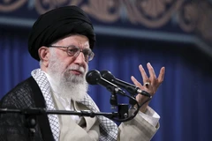Lãnh tụ tối cao Iran Ali Khamenei. (Ảnh: AP)