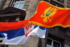 Serbia và Montenegro thường xuyên xảy ra căng thẳng. (Ảnh: AFP)