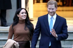Hoàng tử Harry cùng vợ Meghan Markle. (Ảnh: Getty)