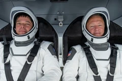 Hai phi hành gia Bob Behnken và Doug Hurley. (Ảnh: SpaceX)