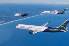 Airbus ra mắt các mẫu máy bay concept sử dụng nhiên liệu sạch
