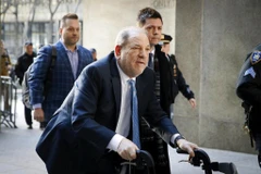 Nhà sản xuất phim lừng danh Harvey Weinstein. (Ảnh: AP)