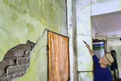 Nam Định: Agribank xây dựng trụ sở làm sụt lún nhà dân