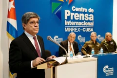 Vụ trưởng các vấn đề về Mỹ thuộc Bộ Ngoại giao Cuba Carlos Fernandez de Cossio. (Ảnh: China Daily)