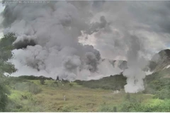 Núi lửa Taal hoạt động trở lại. (Ảnh: Phivolcs)