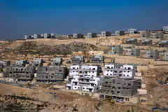Israel tạm dừng tuyên bố chủ quyền ở các khu định cư Bờ Tây. (Ảnh: AP) 