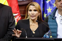 Tổng thống lâm thời Bolivia Jeanine Anez. (Ảnh: Reuters)