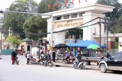 Bệnh viện Bạch Mai. (Ảnh: Anh Tuấn/TTXVN)