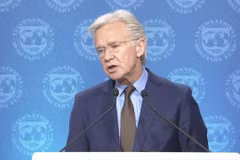 Người phát ngôn IMF Gerry Rice. (Ảnh: IMF)