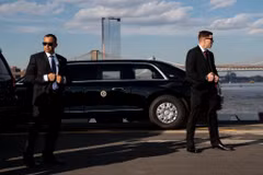Các nhân viên Mật vụ Mỹ. (Ảnh: NY Times)