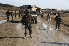 Lực lượng an ninh Afghanistan. (Nguồn: AFP/TTXVN) 