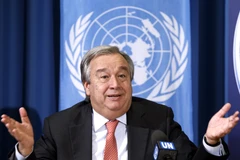 Tổng Thư ký Liên hợp quốc Antonio Guterres. (Ảnh: EPA)