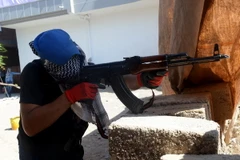 Các tay súng PKK trong cuộc xung đột với binh sỹ Thổ Nhĩ Kỳ. (Nguồn: AFP/TTXVN)