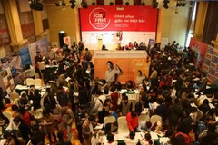 Quang cảnh ngày hội việc làm tiếng Nhật. (Nguồn: VietnamWorks)