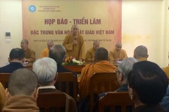 Lần đầu tiên tổ chức triển lãm các đặc trưng văn hóa của Phật giáo