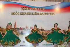 Kỷ niệm Quốc khánh Liên bang Nga tại Thành phố Hồ Chí Minh. (Ảnh: Xuân Khu/TTXVN)