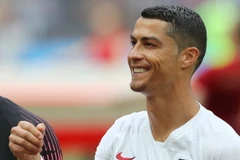 Tiền đạo Cristiano Ronaldo của Bồ Đào Nha. (Nguồn: THX/TTXVN)